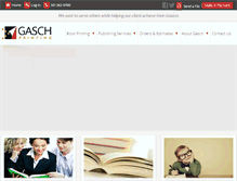 Tablet Screenshot of gaschprinting.com